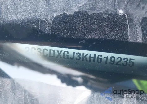 2019 Dodge Charger Scat Pack Rwd from USA, damaged, VIN 2C3CDXGJ3KH619235